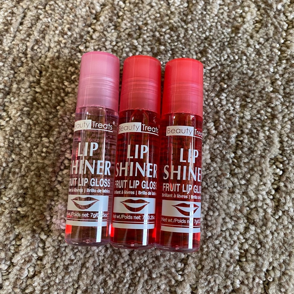 Lip Shiner Lip Gloss 3 Piece